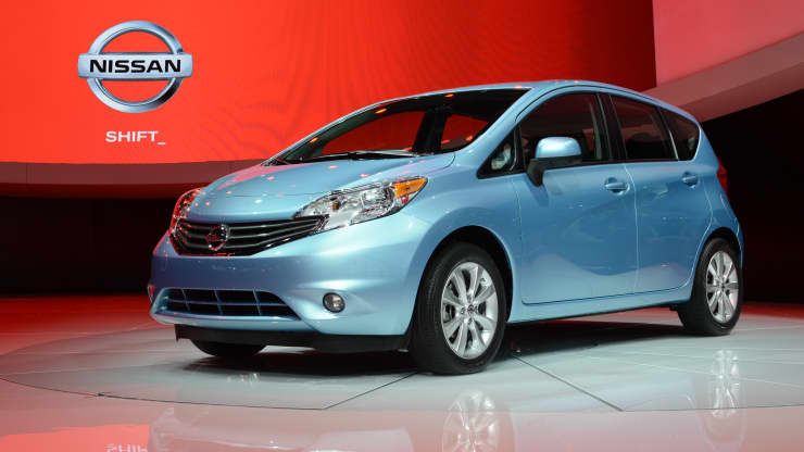 Nissan Versa Note được giới thiệu tại Triển lãm Ô tô Quốc tế Bắc Mỹ 2013 ở Detroit, Michigan.