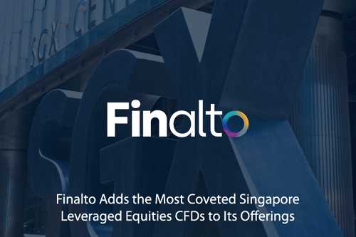 Finalto bổ sung CFD cổ phiếu có sử dụng đòn bẩy Singapore vào danh mục sản phẩm
