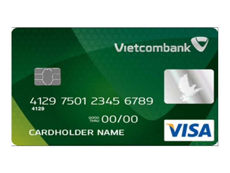 Hình ảnh thẻ VISA của 6 ngân hàng lớn tại Viêt Nam