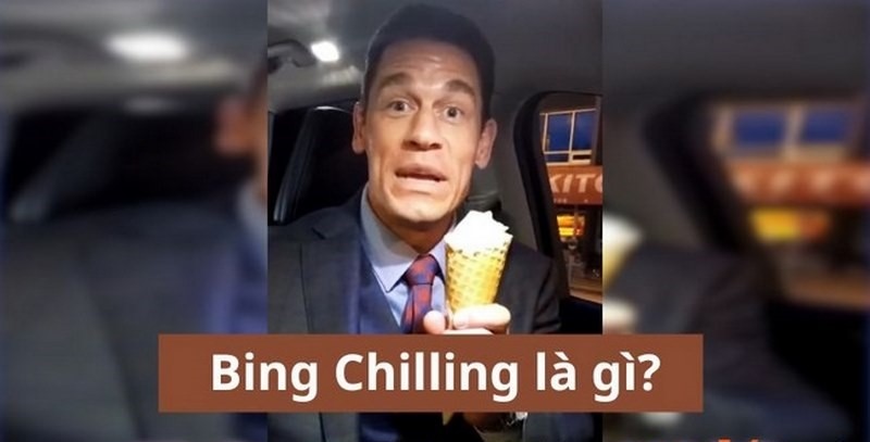 Bing Chilling thực chất là một từ có phiên âm trong tiếng Trung có nghĩa là kem
