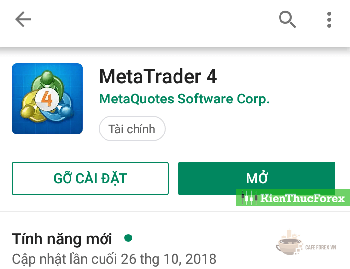 Download Metatrader 4 Trên Điện Thoại Android