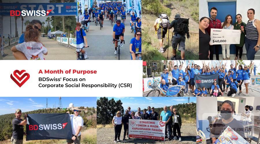 Tháng Cộng đồng - BDSwiss vì Trách nhiệm Xã hội của Doanh nghiệp (CSR)